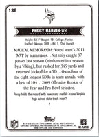 2012 Topps Magic Percy Harvin #138
