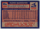 1984 Topps Floyd Bannister