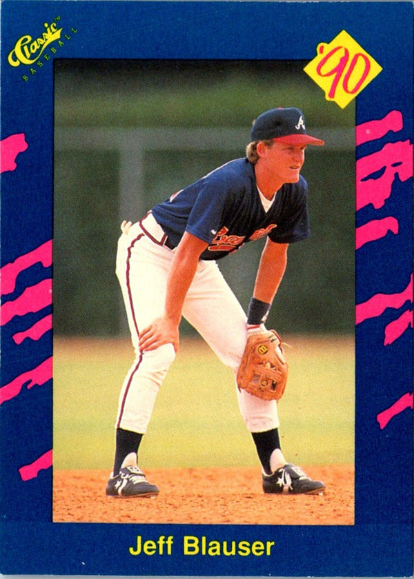 1990 Classic Blue Jeff Blauser #123