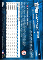 2017 Topps Chrome Matt Holliday #3
