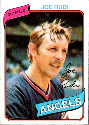 1980 Topps Joe Rudi #556