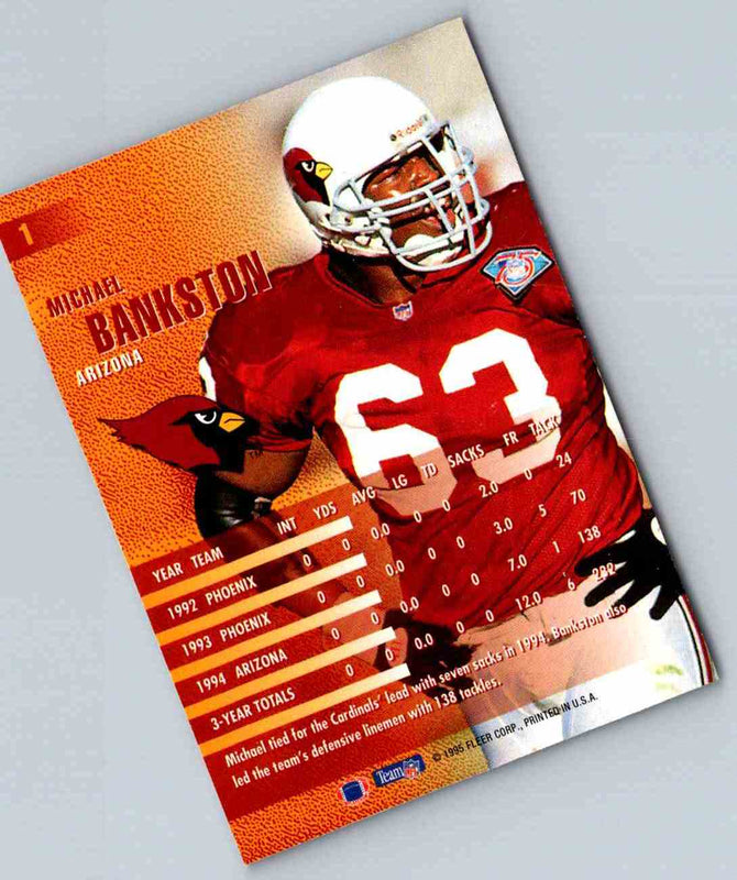 1995 Fleer Michael Bankston #1