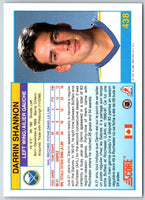 1991 Score Canadian Darrin Shannon #438