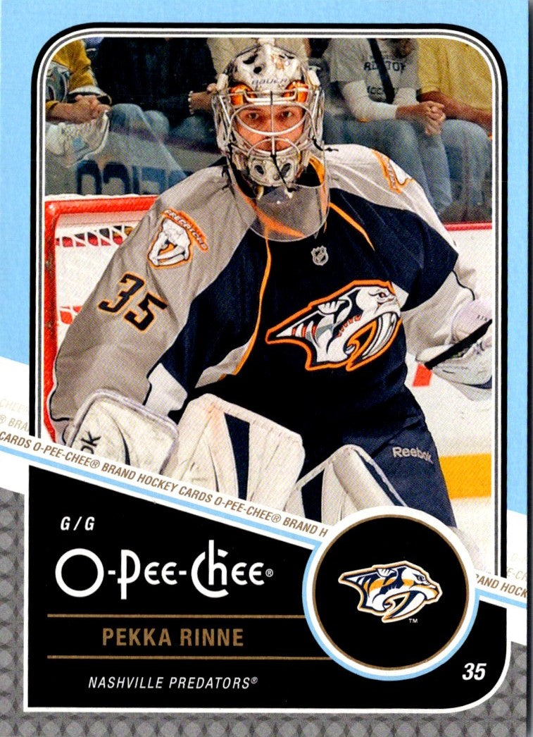 2011 O-Pee-Chee Pekka Rinne