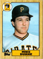 1987 Topps Traded Mike Dunne #30T