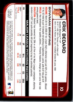 2008 Bowman Erik Bedard #10