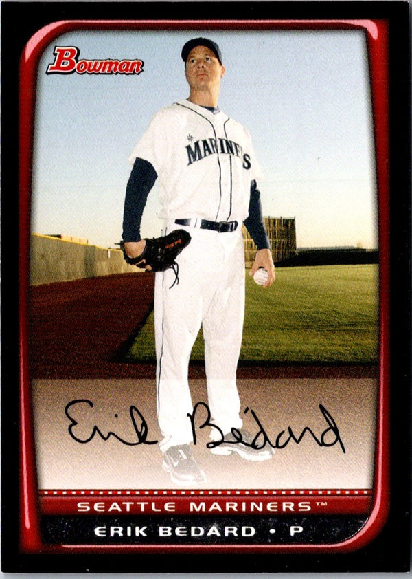 2008 Bowman Erik Bedard #10