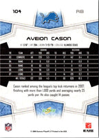 2008 Score Super Bowl XLIII Aveion Cason #104