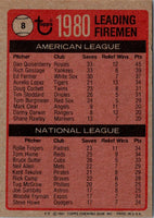 1981 Topps Leading Firemen #bt