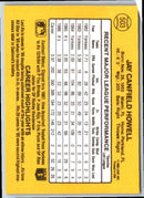 1986 Donruss Jay Howell