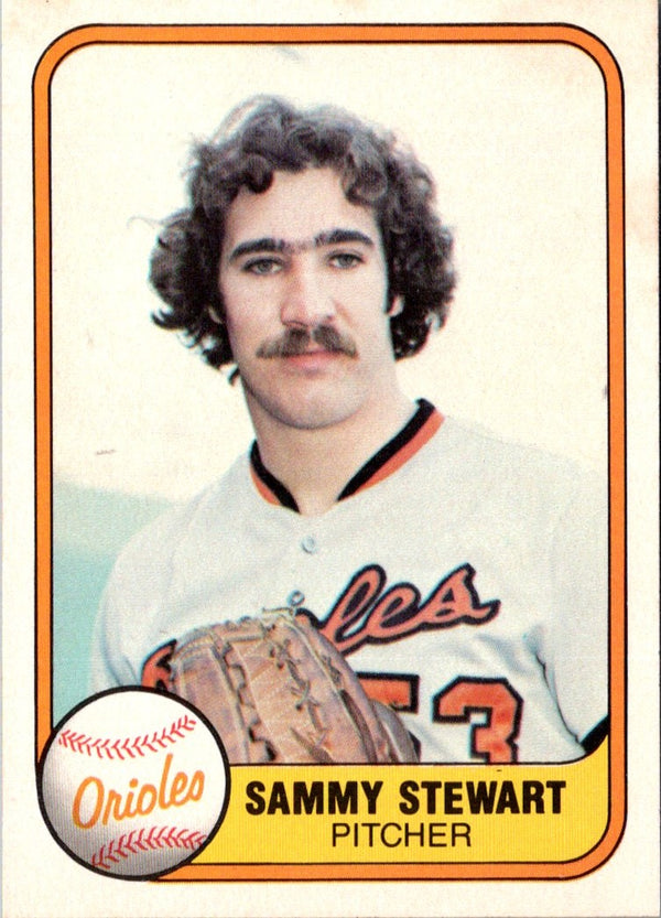 1981 Fleer Sammy Stewart #181