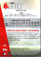 2017 Finest Chris Sale #38