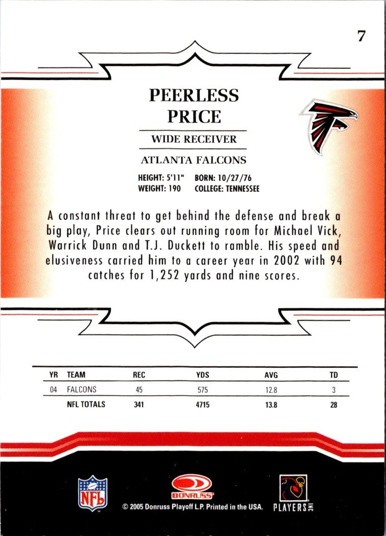 2005 Donruss Throwback Threads Peerless Price