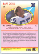 1990 Fleer Bart Oates