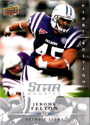 2008 Upper Deck First Edition Jerome Felton #182 Rookie