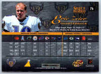 1995 Score Eric Zeier #76