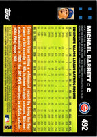 2007 Topps Michael Barrett #492