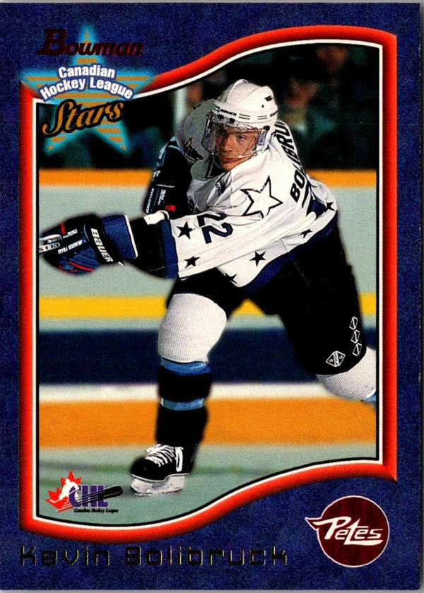 1997 Bowman CHL Kevin Bolibruck #14