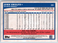 2018 Topps Big League John Smoltz #335
