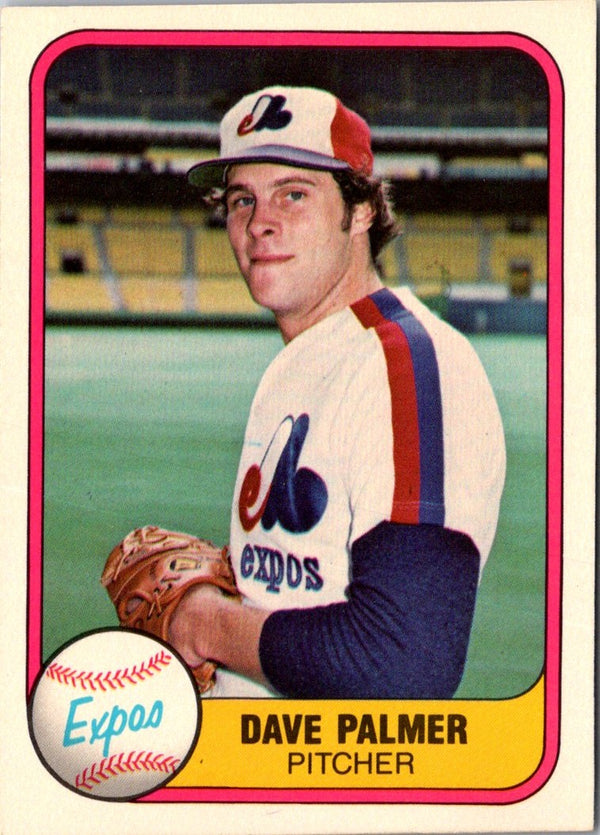 1981 Fleer Dave Palmer #160