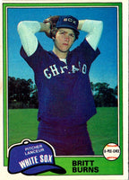 1981 O-Pee-Chee Britt Burns #218