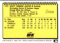 1991 ProCards Scott Jaster #1465