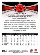 2012 Topps Kevin Kolb