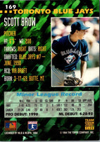 1994 Stadium Club Team Scott Brow #169