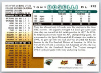 1998 Edge Tony Boselli #212