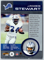2001 Pacific Invincible Retail James Stewart #85
