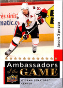 2009 Upper Deck Ambassadors of the Game Jason Spezza