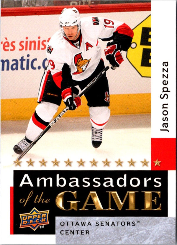 2009 Upper Deck Ambassadors of the Game Jason Spezza #AG45