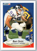 1990 Fleer Bart Oates