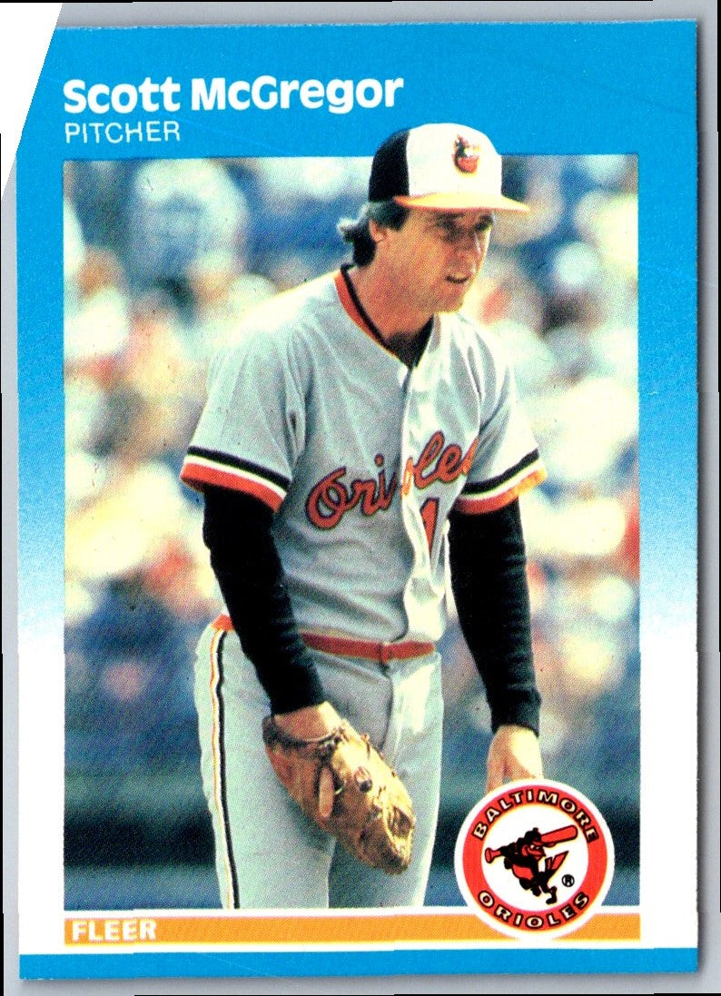 1987 Fleer Scott McGregor