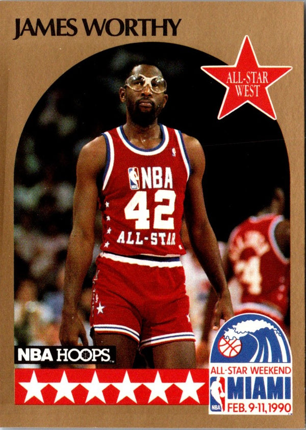 1990 Hoops James Worthy #26