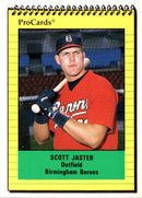 1991 ProCards Scott Jaster