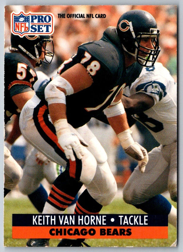 1991 Pro Set Keith Van Horne #107