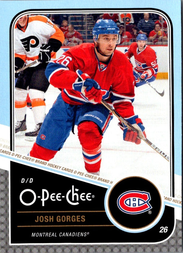2011 O-Pee-Chee Josh Gorges #368