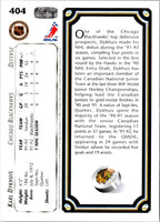 1992 Upper Deck Karl Dykhuis #404