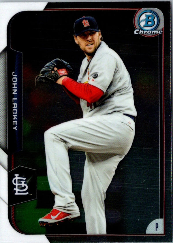 2015 Bowman Chrome John Lackey #44