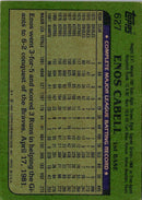 1982 Topps Enos Cabell