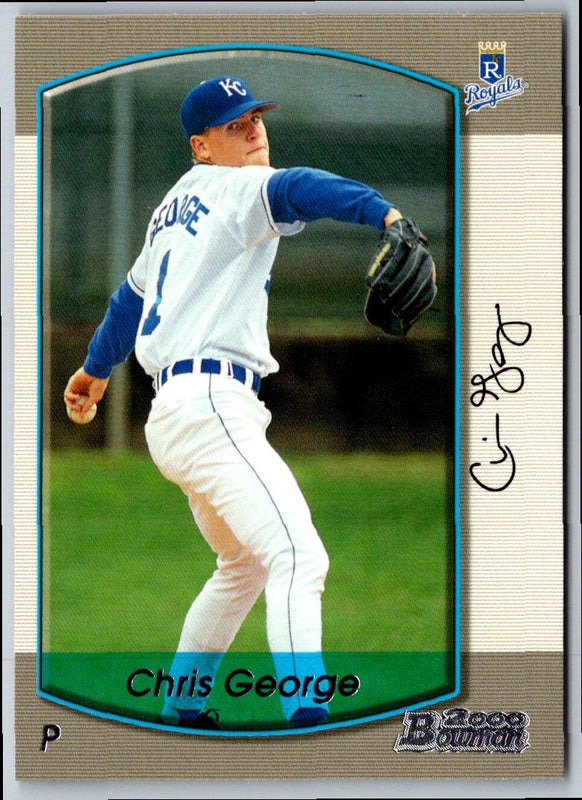 2000 Bowman Chris George #205