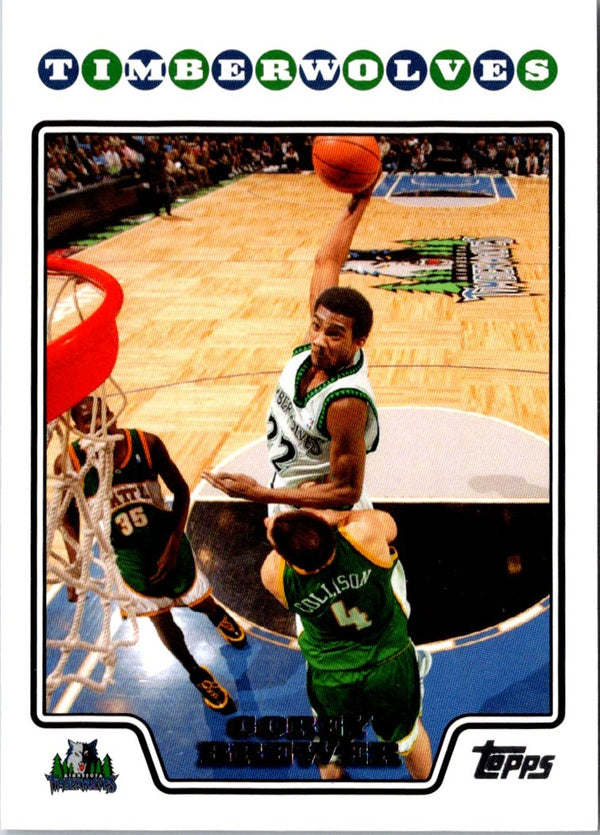 2008 Topps Corey Brewer #129