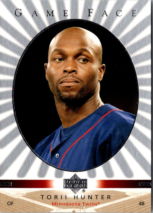 2003 Upper Deck Game Face Torii Hunter #60