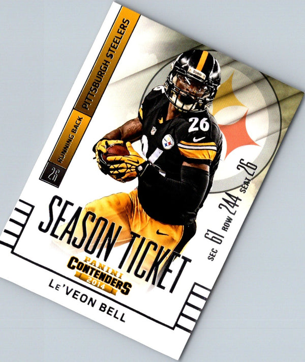 2014 Panini Contenders Le'Veon Bell #89