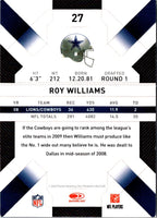 2009 Donruss Threads Roy Williams #27