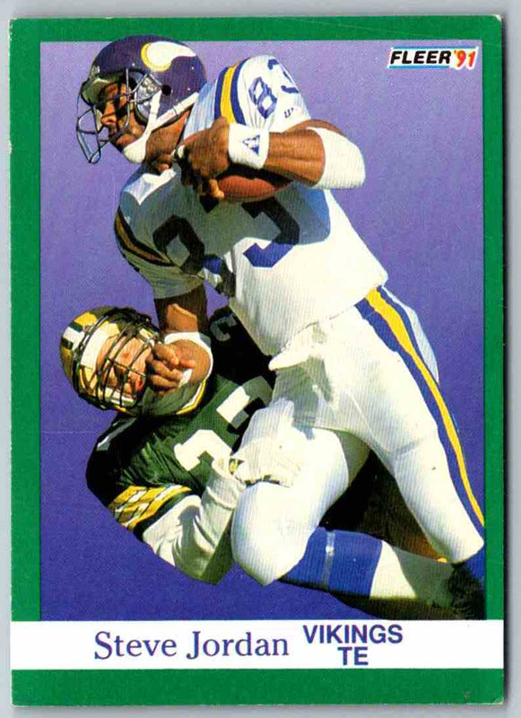 1991 Fleer Ultra Steve Jordan #284