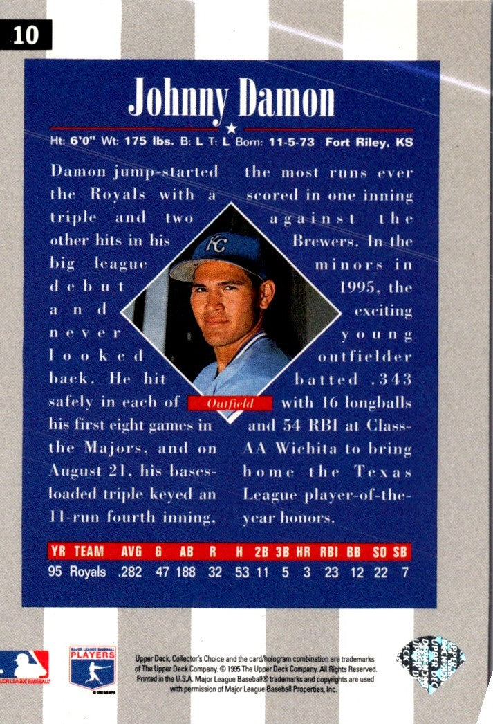 1996 Collector's Choice Johnny Damon
