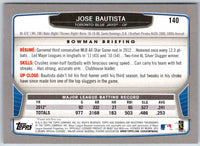 2013 Bowman Jose Bautista #140