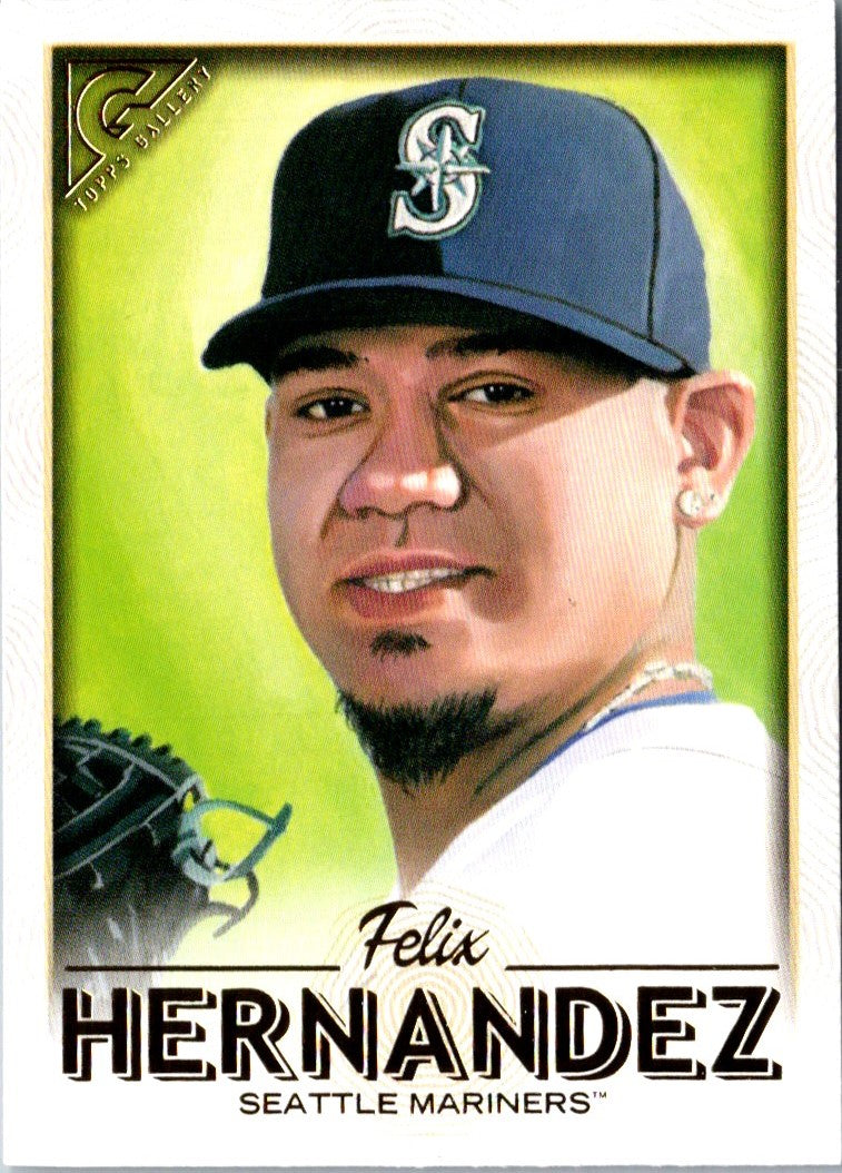 2018 Topps Gallery Felix Hernandez